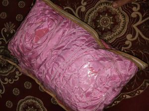 Pink Pillow &amp; Bedding Set
