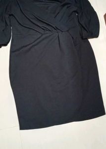 Black Wrap Dress - Classic & Chic