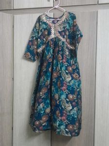 Aliya Cut 3 PC Set Aline Measurement In Pics