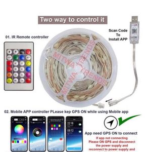 LED Strip Lights with No Remote But App Control