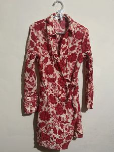Mango wrap Dress Size :S