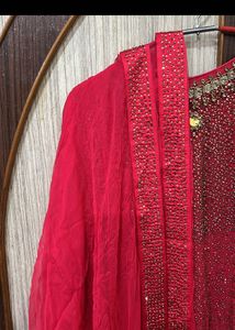 Amazing Suit With Diamond Work