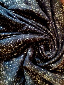 Sparkling Black blouse   dress material 1m