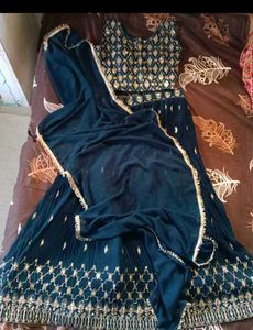 Navy Blue Lehenga