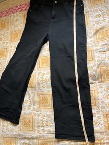 Black Wide Leg Jeans