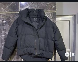 CANEBROS Cropped Puffer Jacket