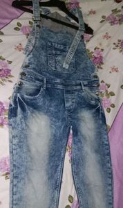 Blue Denim Dungaree