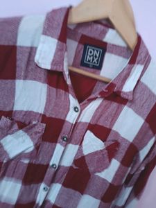DNMX Checked Flanel Shirt