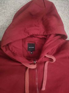 Red Zip-Up Hoodie