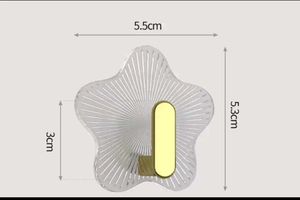 Star Decorative Wall Hooks (Set of 4)