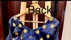 Embroidered Blue Lehenga Choli