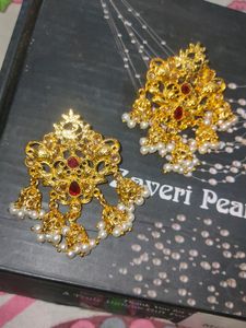 ZAVERI PEARLS EARRINGS