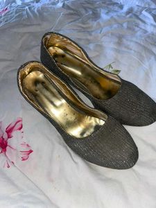 Sparkling Silver Occasion Shoes