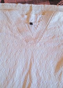 White Kurti