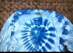 Blue Tie-Dye Sweatshirt