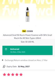 COSRX Advanced Snail 96 Mucin Power Essence