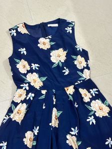Floral Navy Dress