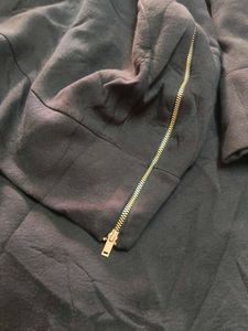 COS Navy Zip-Up Jacket