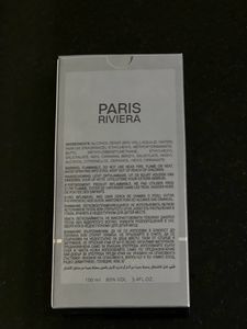 PARIS RIVIERA INSTINCT EAU DE TOILETTE POUR HOMME Perfume 100ml 80%vol (Not Used)