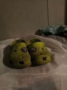Kids Yellow Crocs