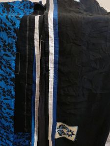 Floral &amp; Striped Fabric Piece