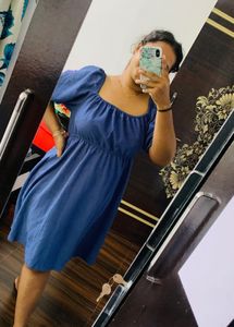 Puffy Sleev Dress💙