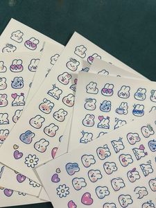 Bunny Emotions Sticker Sheet 4