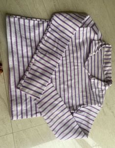Striped Long Sleeve Top