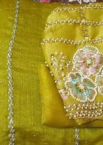 Saree with handwork Blouse