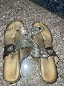 Elegant Gold Sandals