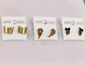 Stud Earring Set - Combo of 3