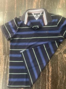 Striped Polo T-Shirt