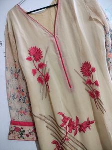 Beautiful Georgette Embroidered Kurta