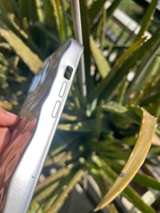 Silver iPhone Case