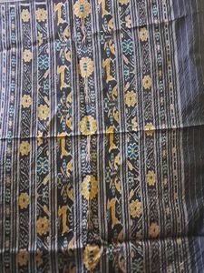 Khandua Pata Green Daily use Saree