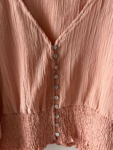 Peach Blouse