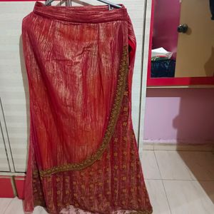 Gorgeous a Shape Lehenga Choli For Weddings And Fu