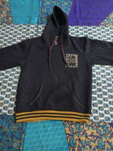 Stylish Navy Blue Hoodie For Women