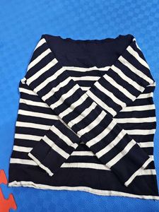 Striped Long Sleeve Top