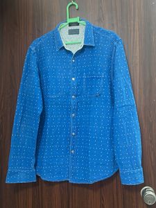 Stylish Blue Men Shirt