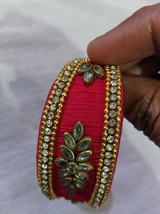 Red &amp; Gold Bangle