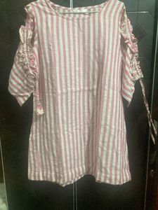 Striped Mini Kurti