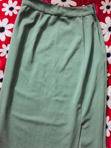 Long Side Slit Skirt