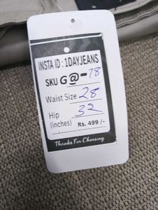 G@78 Size-28 Slim Jeans