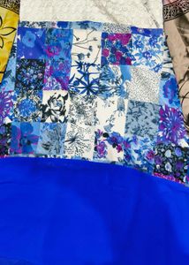 Patchwork Style Casual Dress