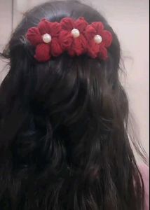 Woolen Maroom Handmade Clip