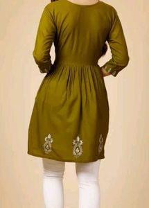 Olive Green Kurti