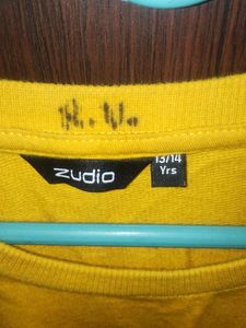 Yellow &#39;Respect&#39; Sweatshirt