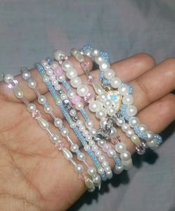 pastel charmers 🎀 combo of 7 bracelets