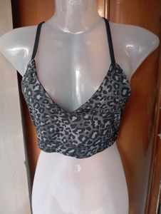 Animal Print Bra